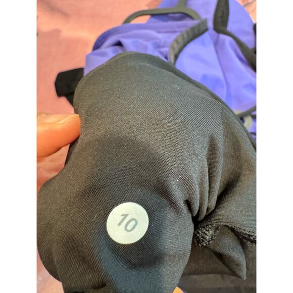 Lululemon Indigo‎ /Blue romper back open size 10 - Picture 4 of 5